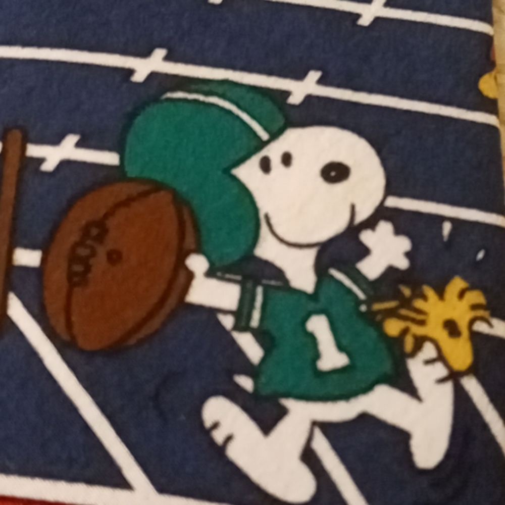 Vintage "Peanuts" Football Tie.